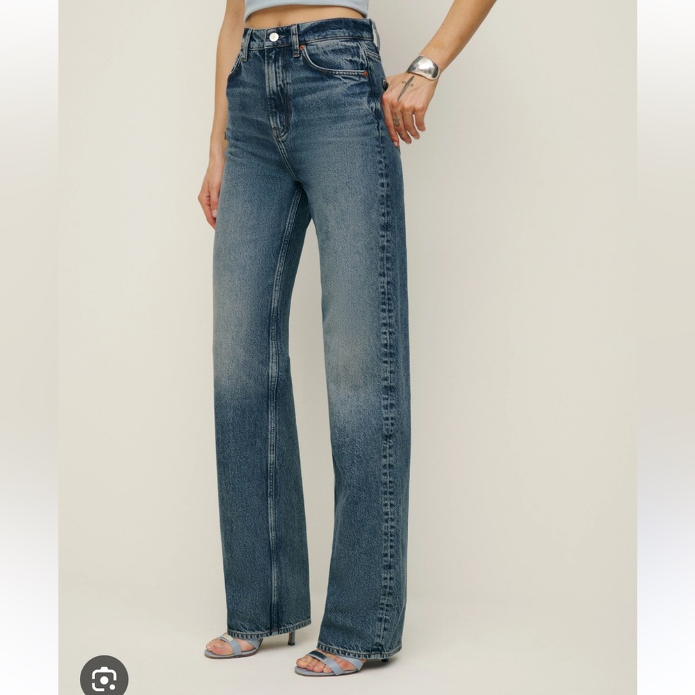 Reformation Wilder High Rise Wide Leg Jeans